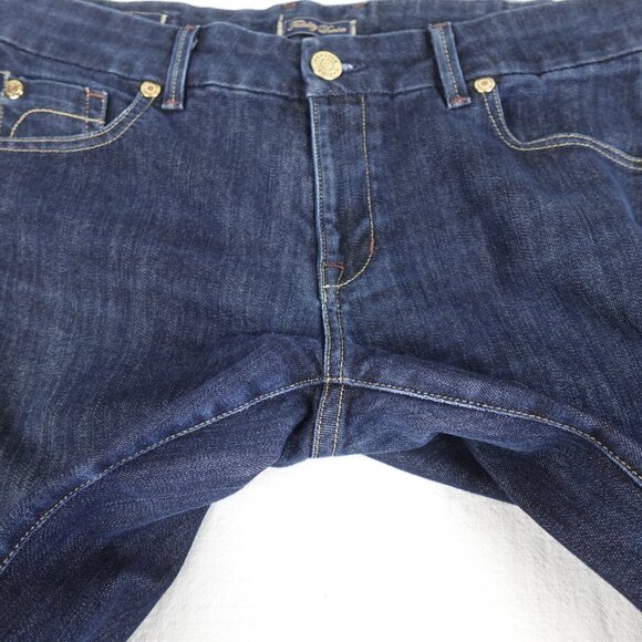 Fidelity Denim Skip Low Rise Flare Jeans Women's 32 (34x31) Made in USA - Picture 10 of 14